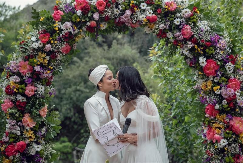 Fernanda Urrejola junto a su esposa Francisca Alegría - Instagram
