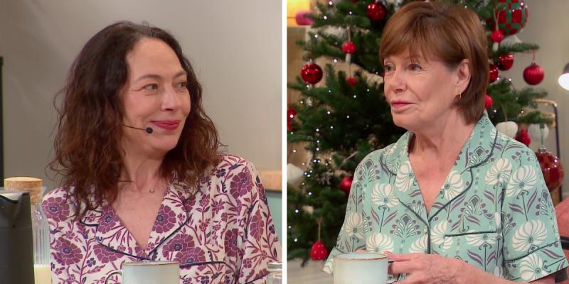 Patricia Rivadeneira y Coca Guazzini en "Despierta". Créditos: 13C