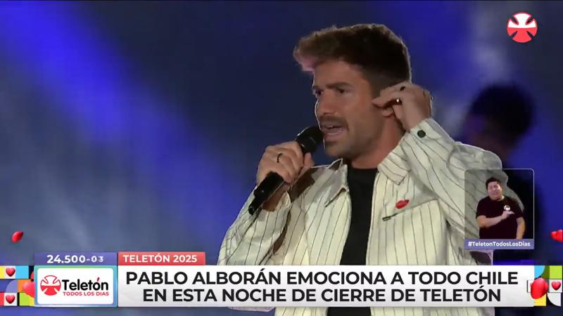 Pablo Alborán - Teletón 2025