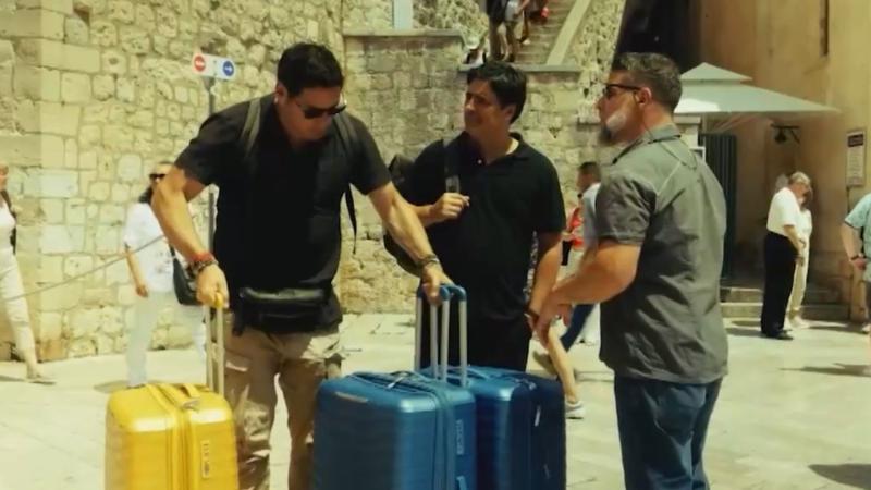 Pancho Saavedra y Jorge Zabaleta en "Socios por el mundo"