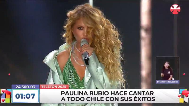 Paulina Rubio - Teletón 2025