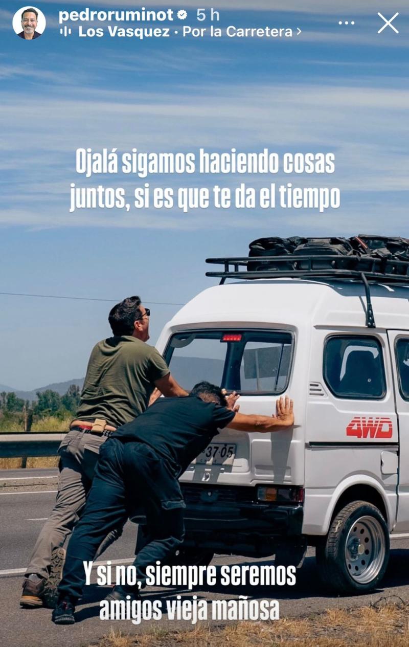 Pedro Ruminot y Pancho Saavedra