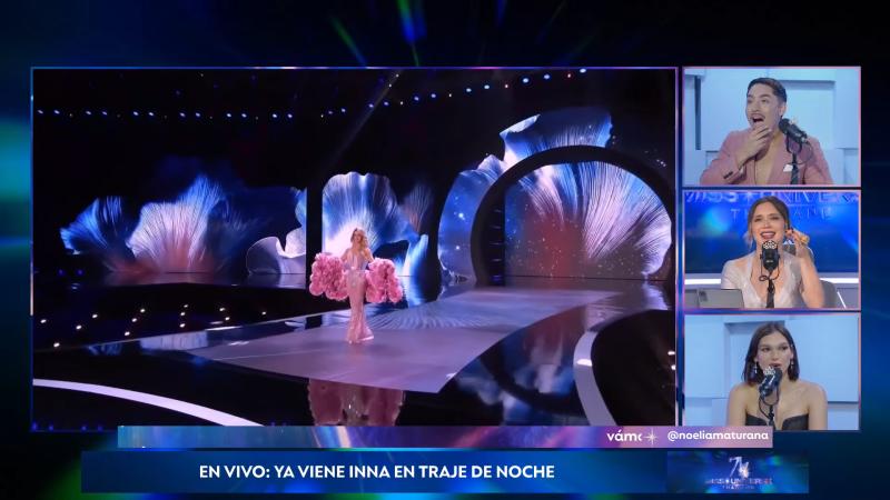 El deslumbrante vestido de Inna Moll en el Preliminar del Miss Universo