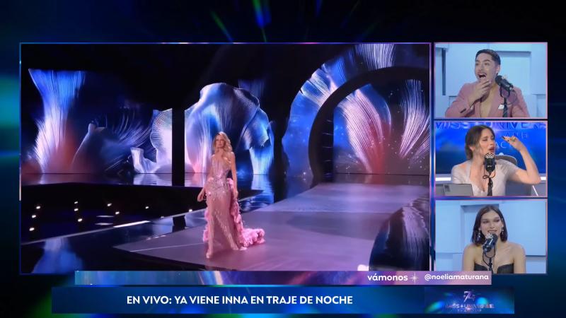 El deslumbrante vestido de Inna Moll en el Preliminar del Miss Universo