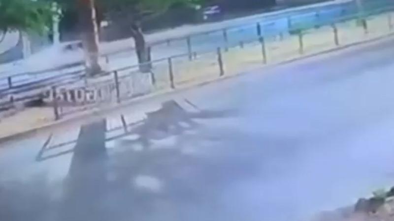 Esquina donde ocurrió el choque de San Miguel