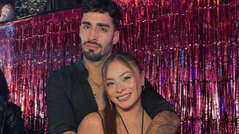 Jorge Aldoney junto a Skarleth Labra mientras eran pareja - Redes Sociales