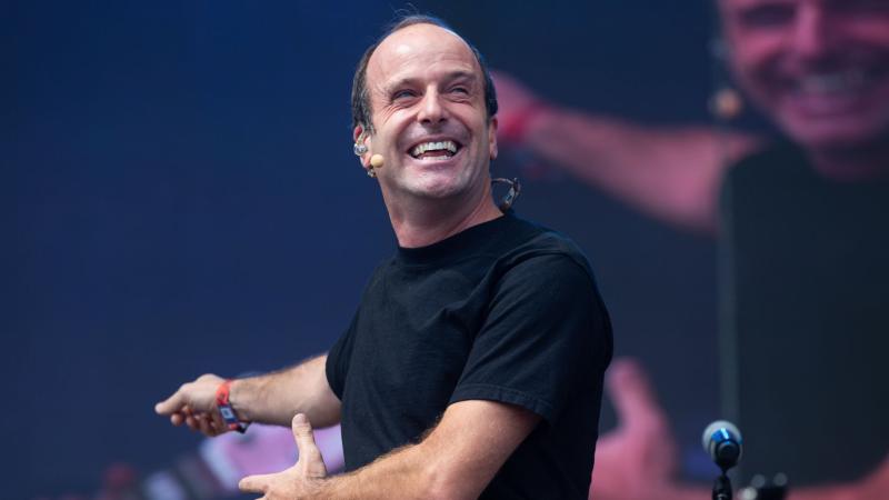 Stefan Kramer en la Teletón - Créditos: Agencia Uno