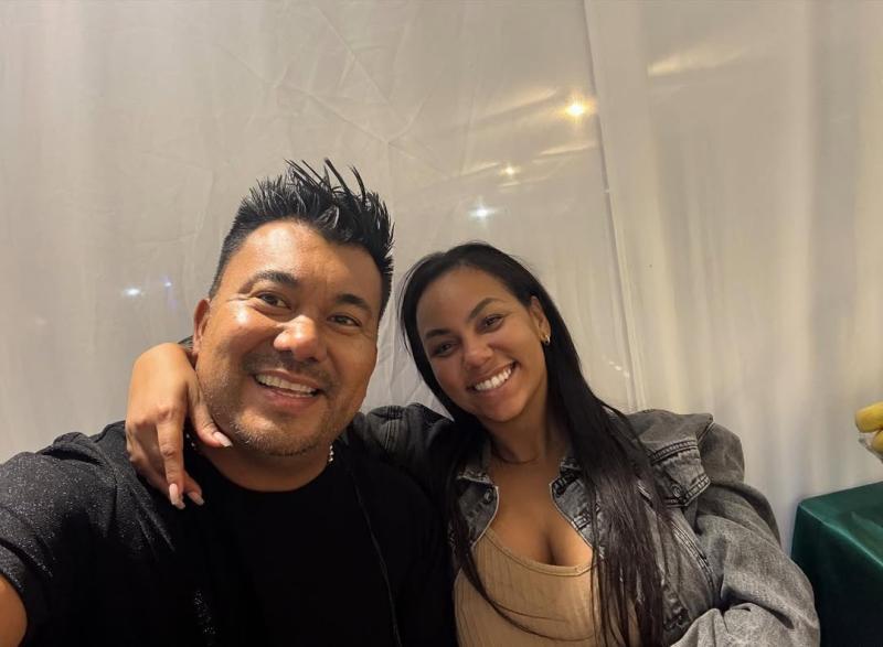 Betsy Camino junto a su novio Cristián Sandoval - Instagram