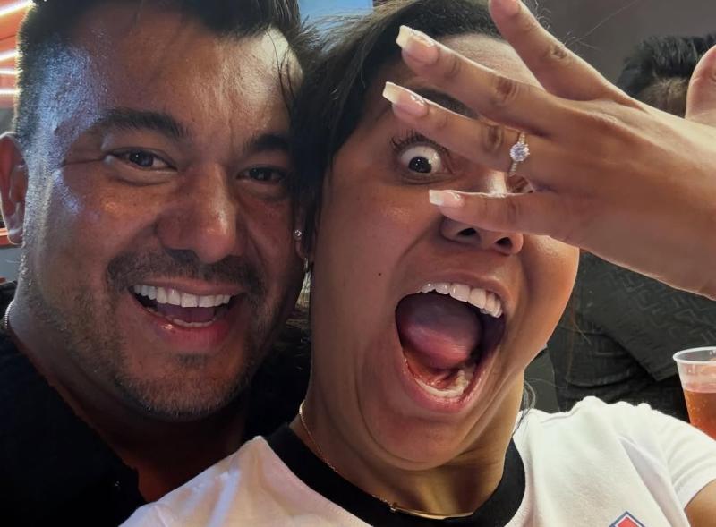 Así dio a conocer Betsy Camino que se comprometió con Cristian Sandoval - Instagram