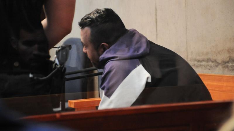 "El Cebolla" quedó en prisión preventiva por el crimen de Valentina Alarcón - Créditos: Agencia Uno