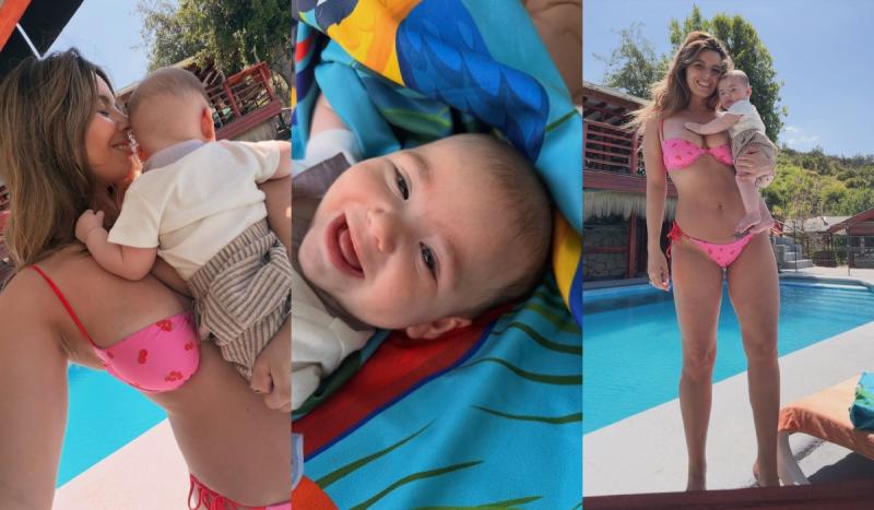 Verónica Bianchi y su hijo | Instagram