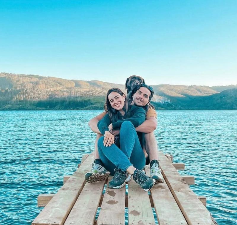 Meli junto Pangal y Bagual - Instagram