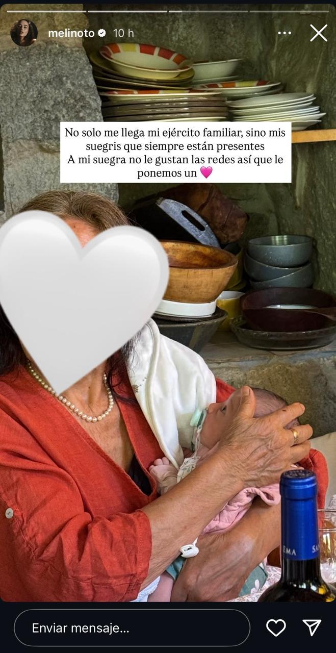 Historia de Meli Noto - Instagram