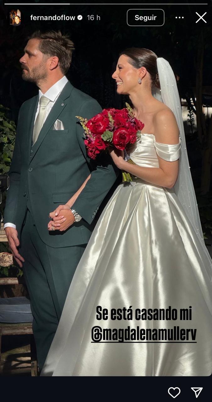 Magdalena Müller y Félix Echeverría - Instagram