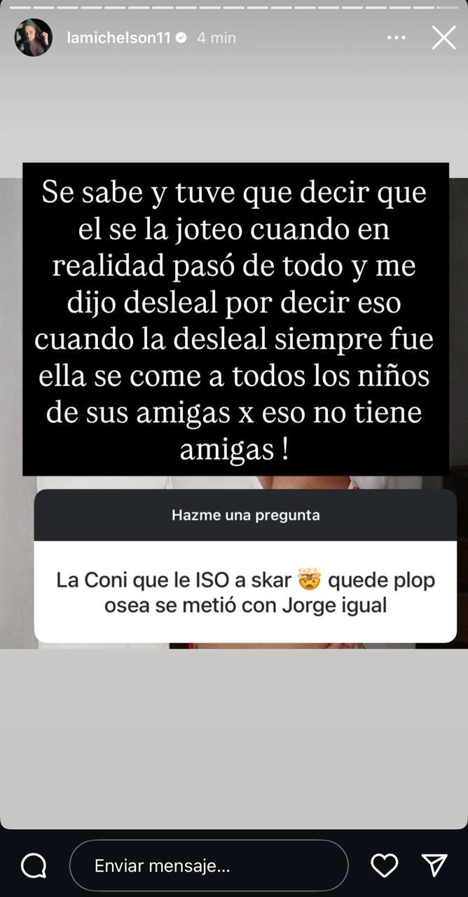 Historia de Ignacia Michelson - Instagram