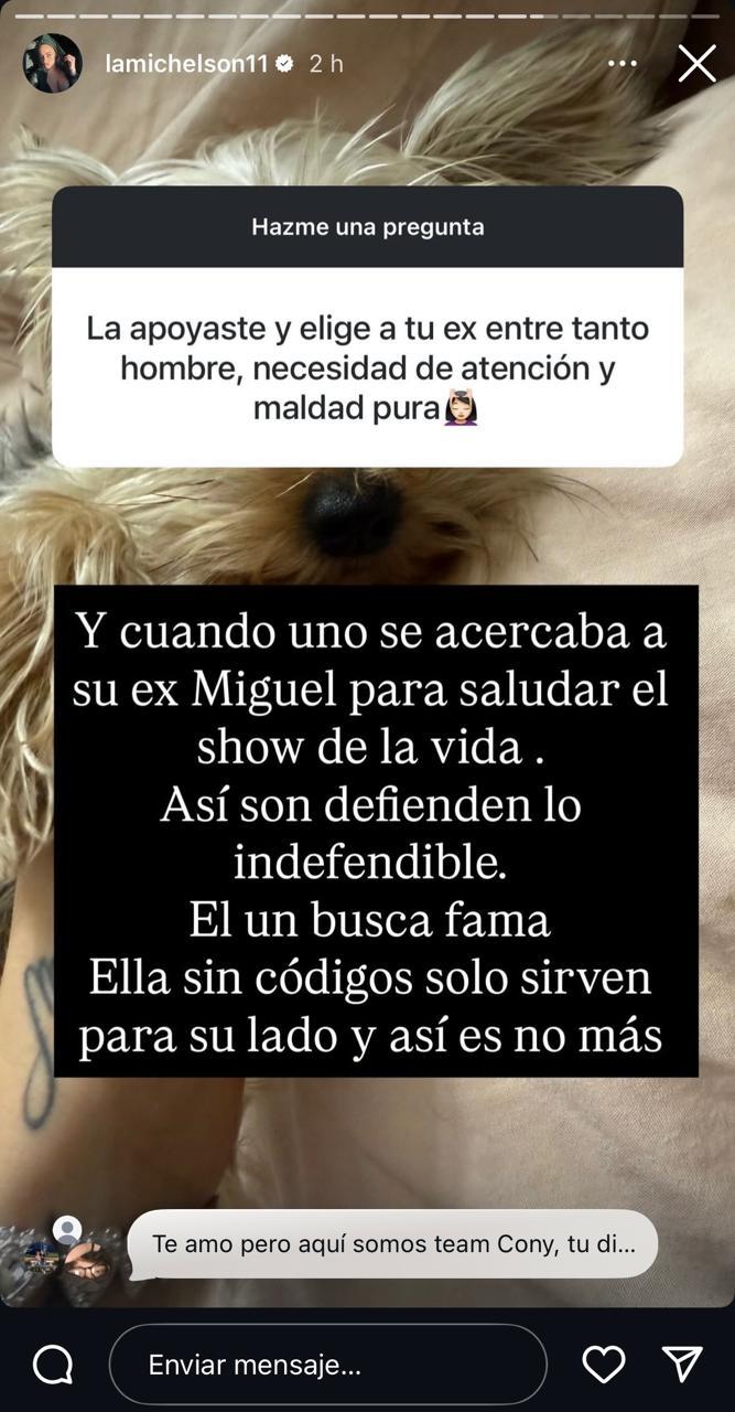 Historia de Ignacia Michelson - Instagram