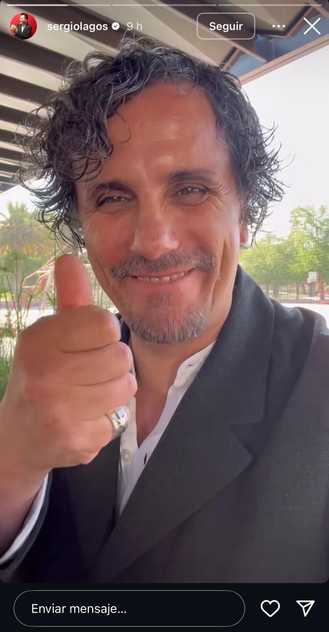 Sergio Lagos como vocal de mesa - Instagram