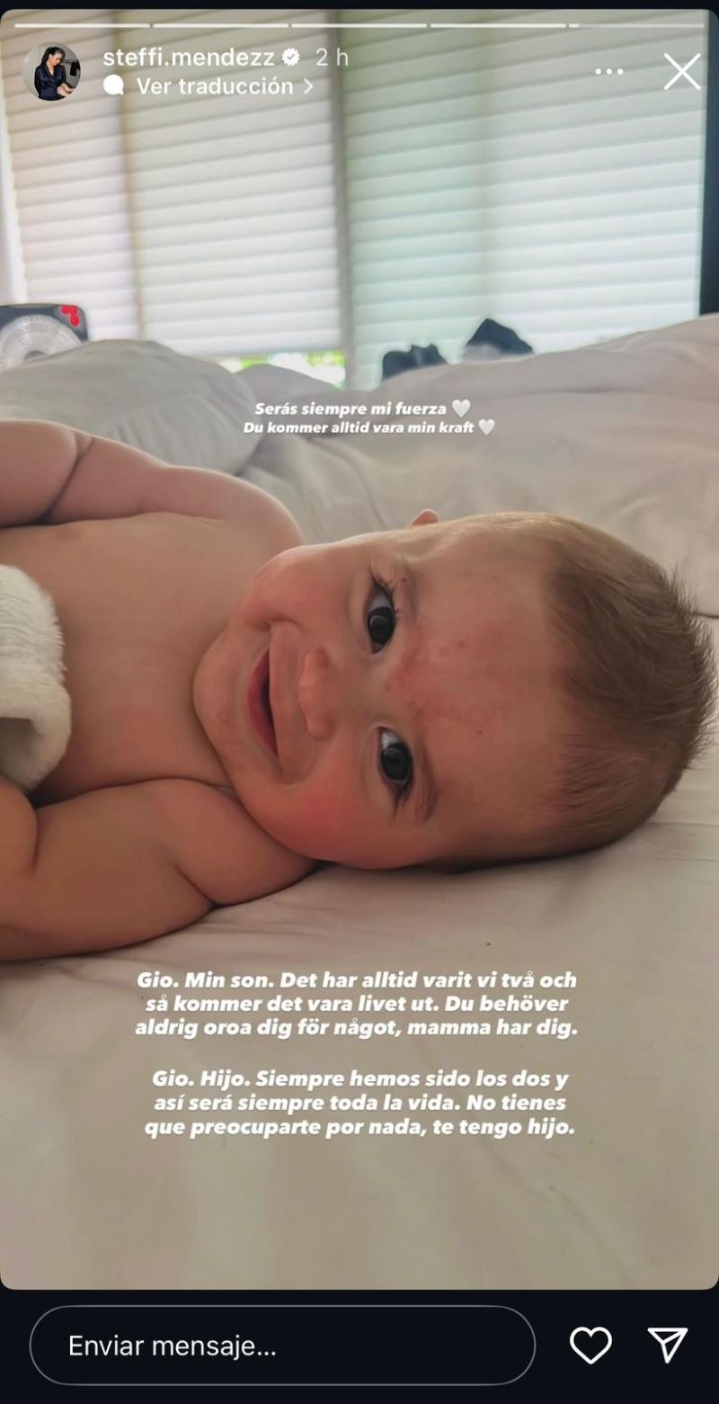 Historia de Steffi Méndez - Instagram