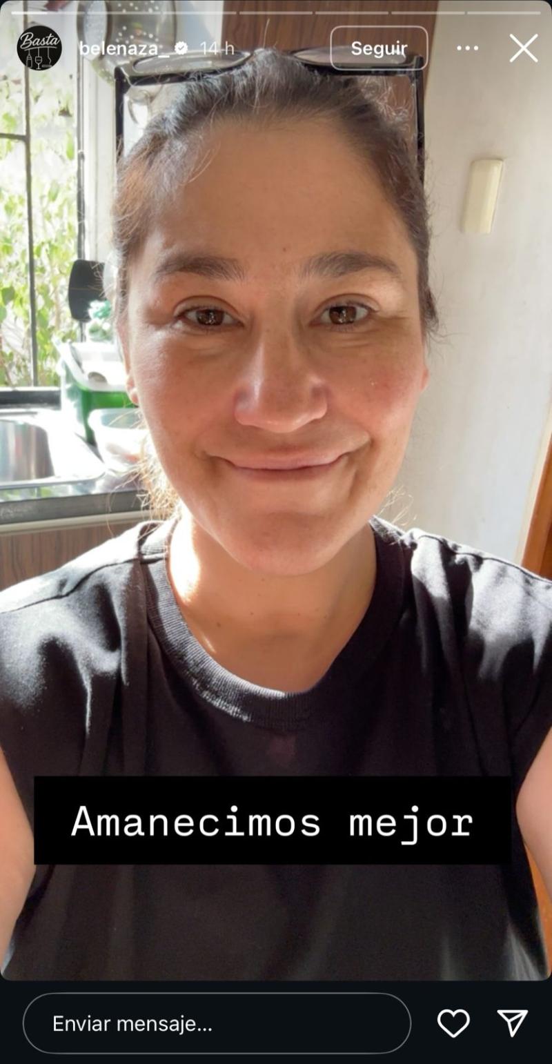 Historia de Belén Mora - Instagram