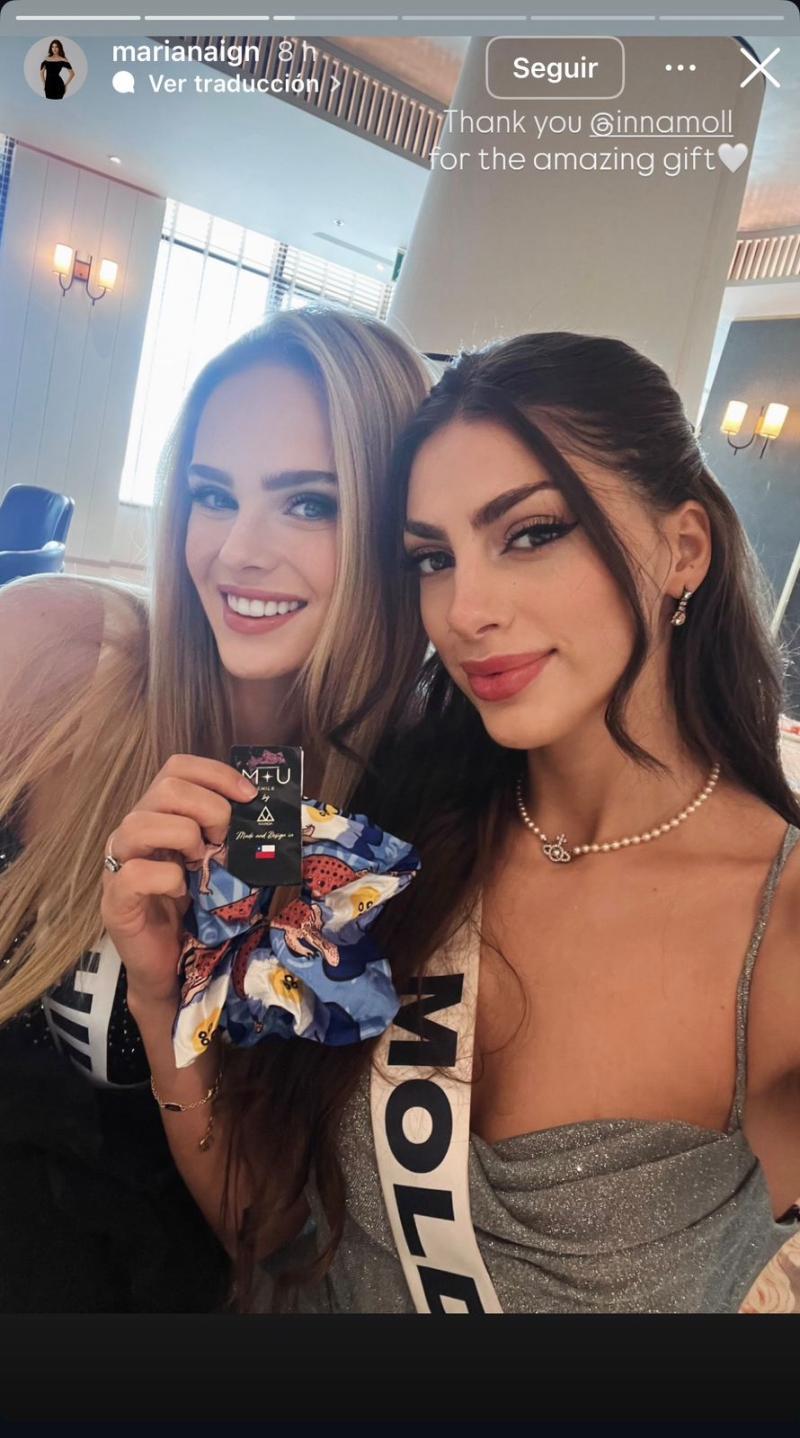 Regalo de Inna Moll a su compañeras del Miss Universo | Instagram