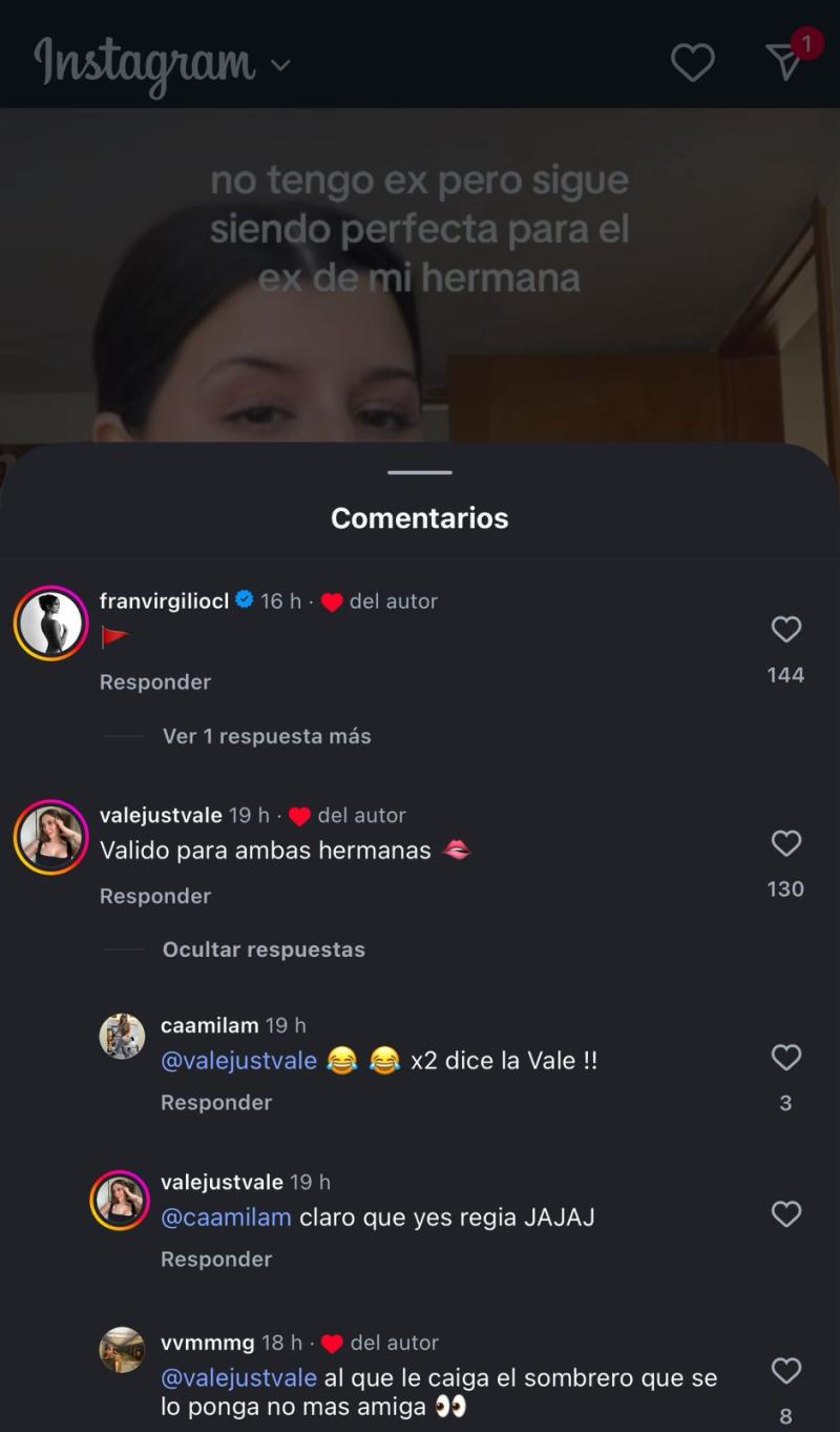 El sorpresivo mensaje de Fran Virgilio y sus hermanas en redes sociales - Captura