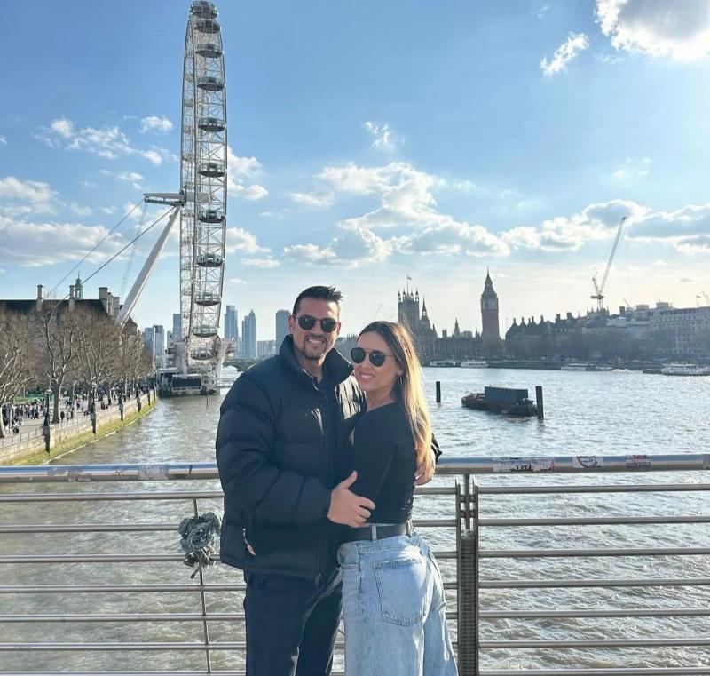 Maura Rivera y Mark González - Instagram