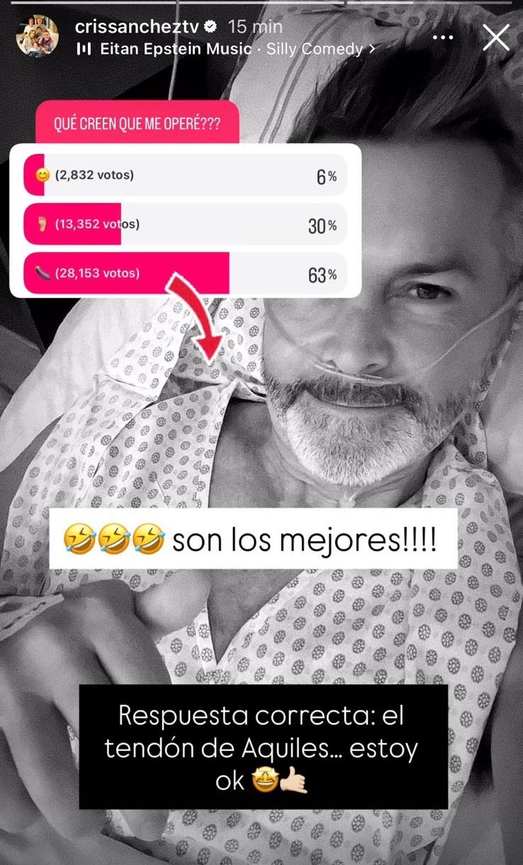 Historia de Cristián Sánchez | Instagram