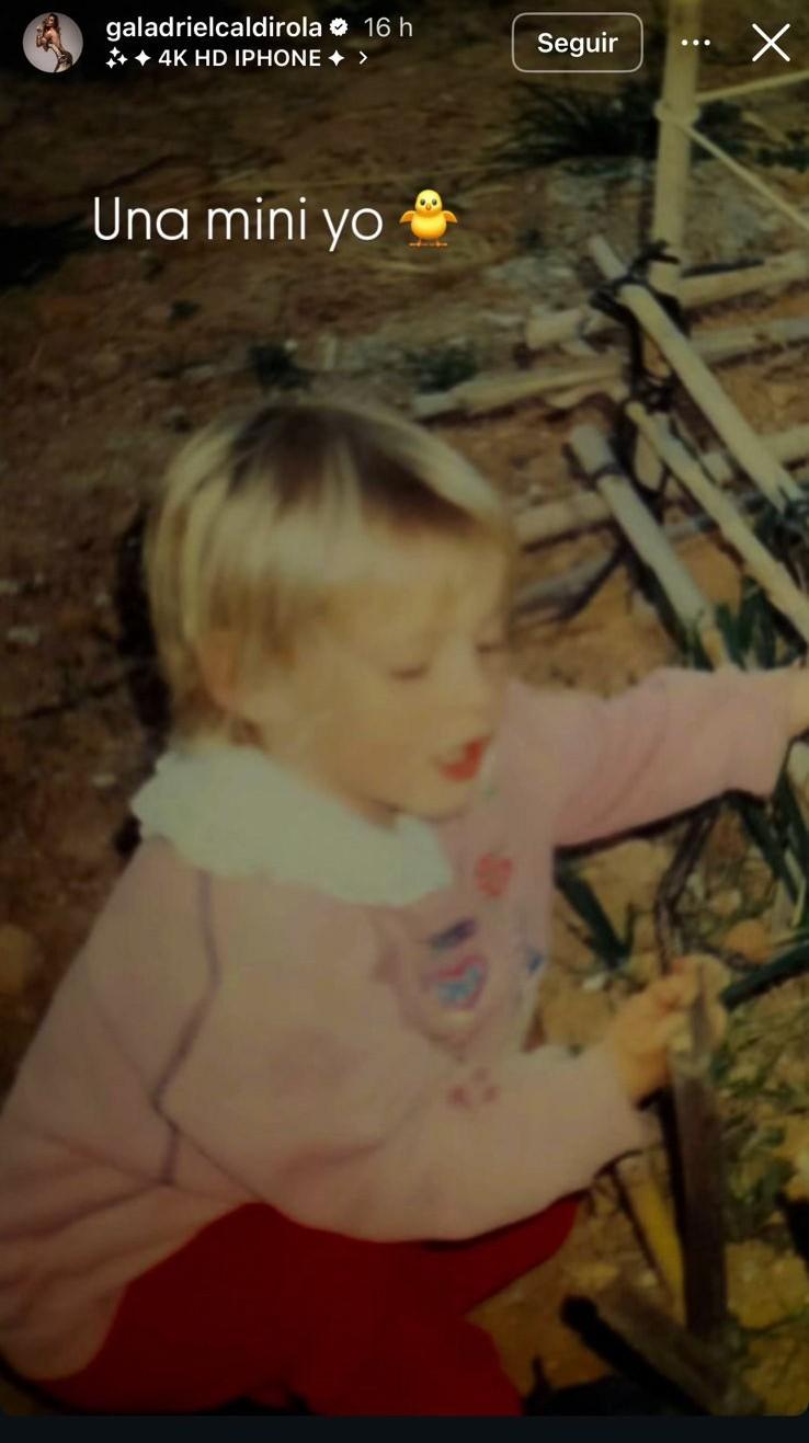 Historia de Gala Caldirola | Instagram