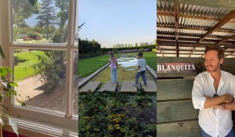 Casa en Pirque de Benjamín Vicuña | Instagram