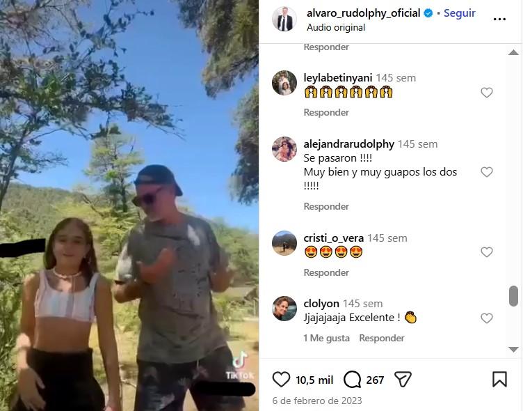 Hija de Álvaro Rudolphy - Instagram