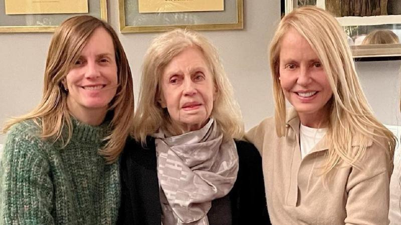 Cecilia Bolocco, Diana Bolocco y Rose Marie Fonck