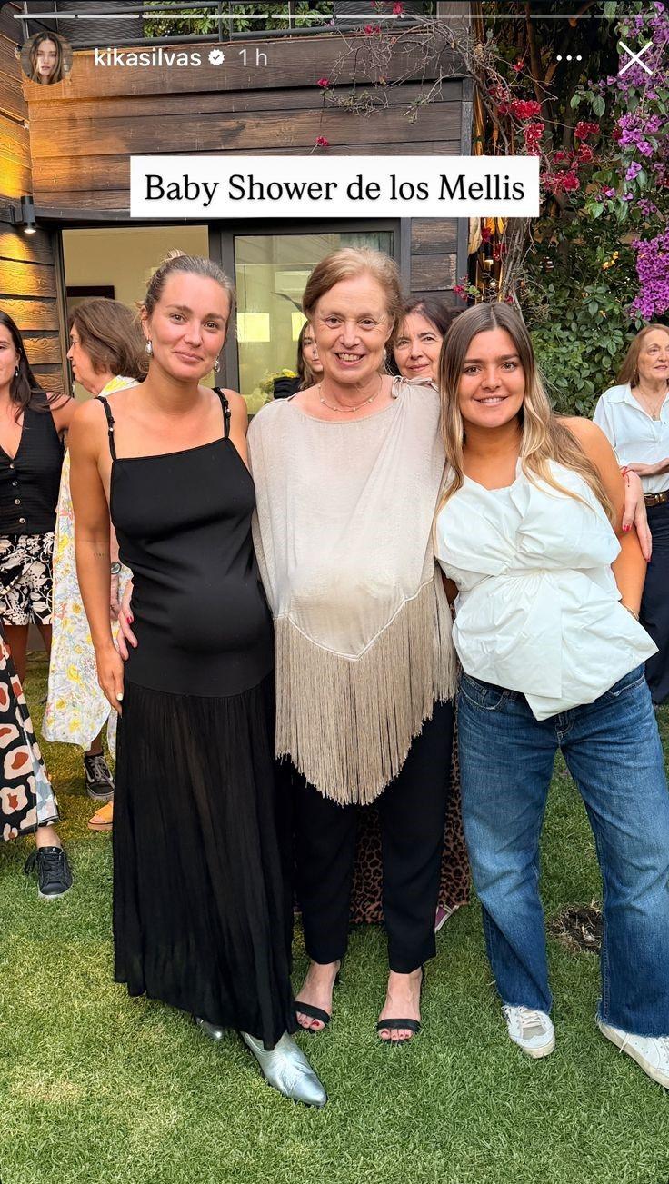 Kika Silva junto a su mamá y hermana Josefa Silva | Instagram