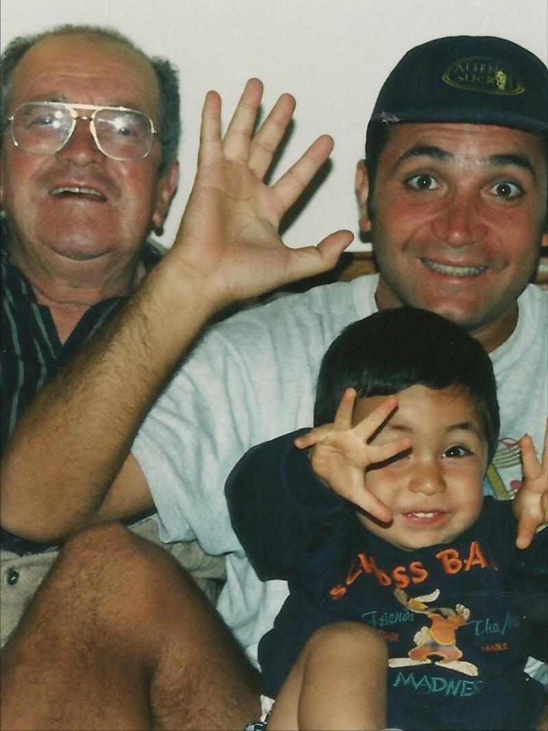 Luis Jara junto a su hijo Luis Felipe - Instagram