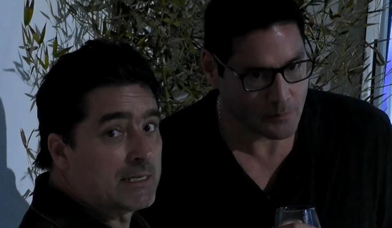 Pancho Saavedra y Jorge Zabaleta