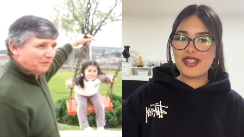 Así luce en la actualidad la niña del video "Tata bájame" - Tiktok