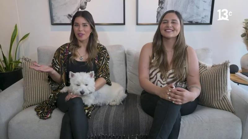 Javiera y Francisca Díaz en Hermanas Modo Deco. Créditos: 13C