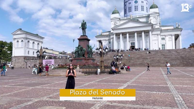 Plaza del Senado de Helsinki. Créditos: 13C