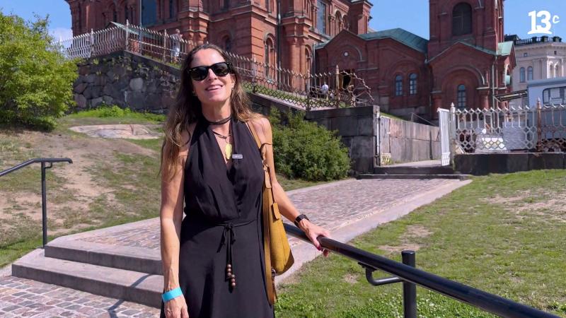 María Gracia Subercaseaux en Helsinki. Créditos: 13C