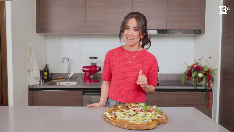 Tostadas de Navidad con Lorena Salinas. Créditos: 13C