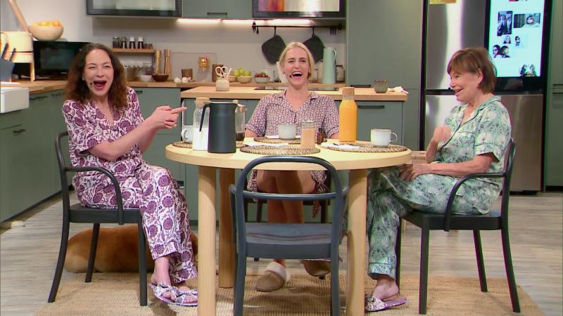 Patricia Rivadeneira, Virginia Demaria y Coca Guazzini. Créditos: 13C