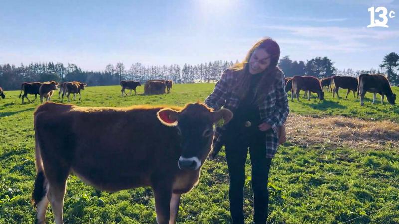 María Gracia Subercaseaux en Playa Venado. Créditos: 13C