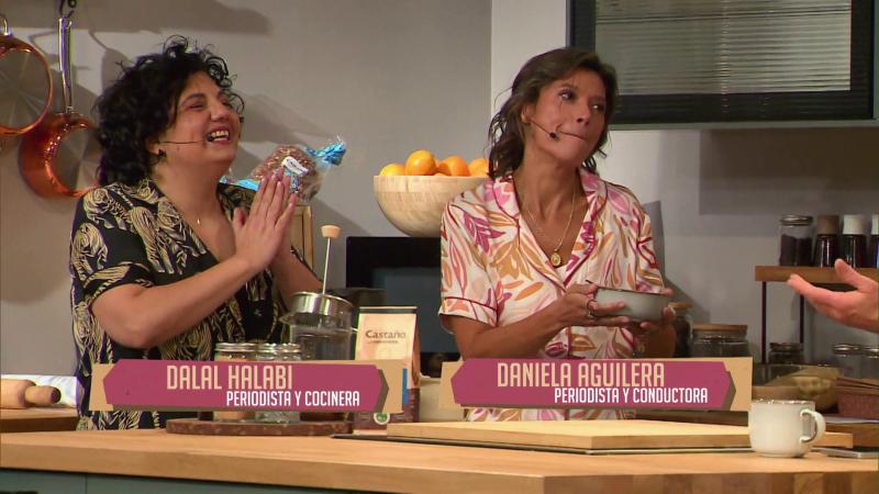 Dalal Halabi y Daniela Aguilera en “Despierta”. 13C