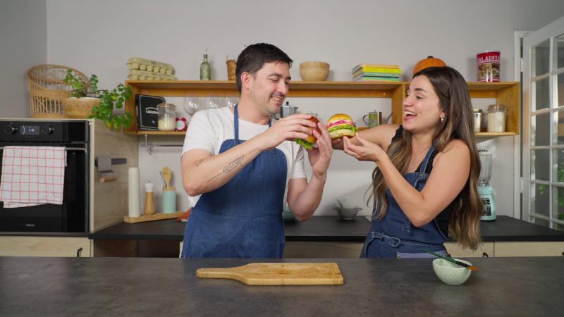 Nicolás Guzmán y Valentina Gracia Aubel. Créditos: 13C