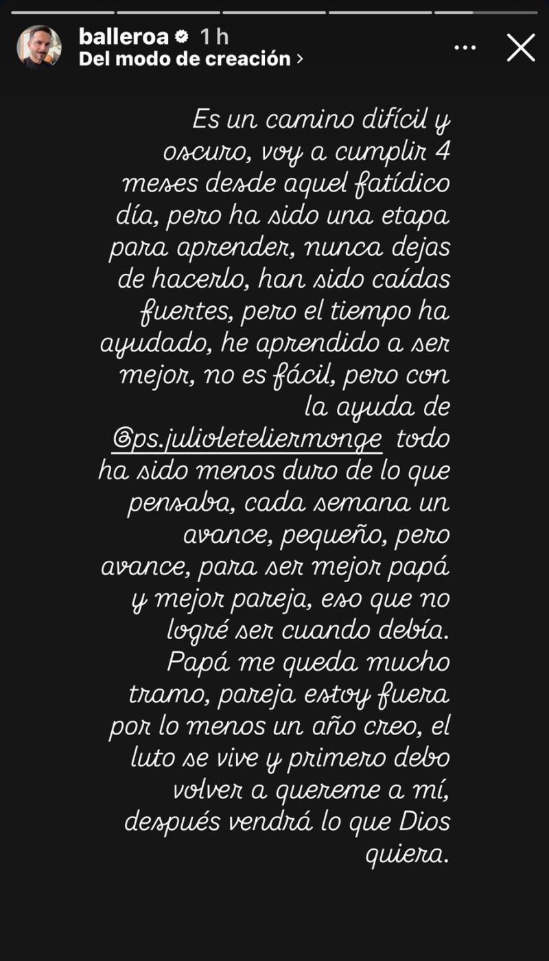 Álvaro Ballero en Instagram