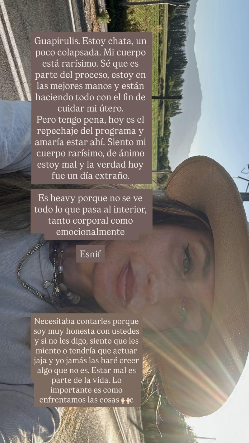 Historia de Daniela Castro | Instagram