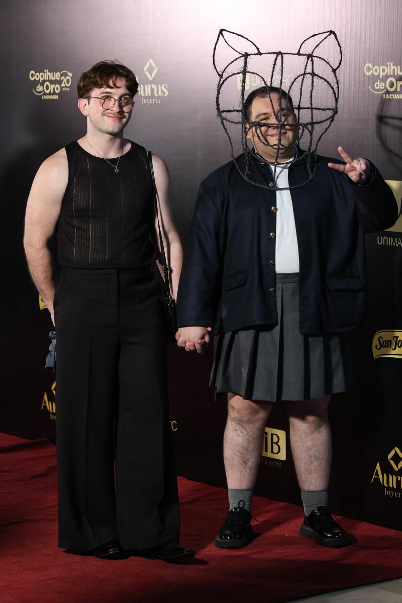 Danilo 21 se lució en la alfombra roja de los Copihue de Oro 2025 - Aton