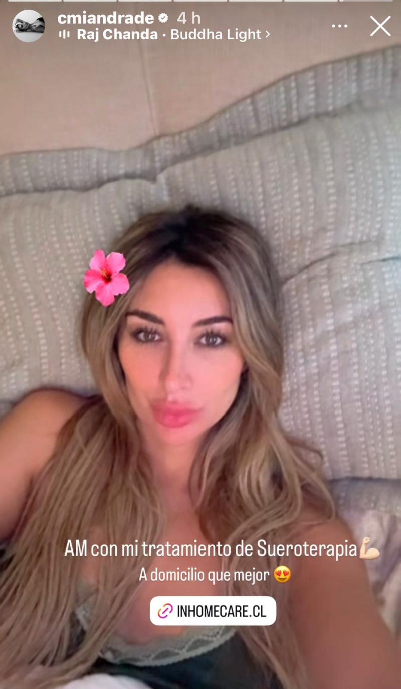 Camila Andrade en Instagram