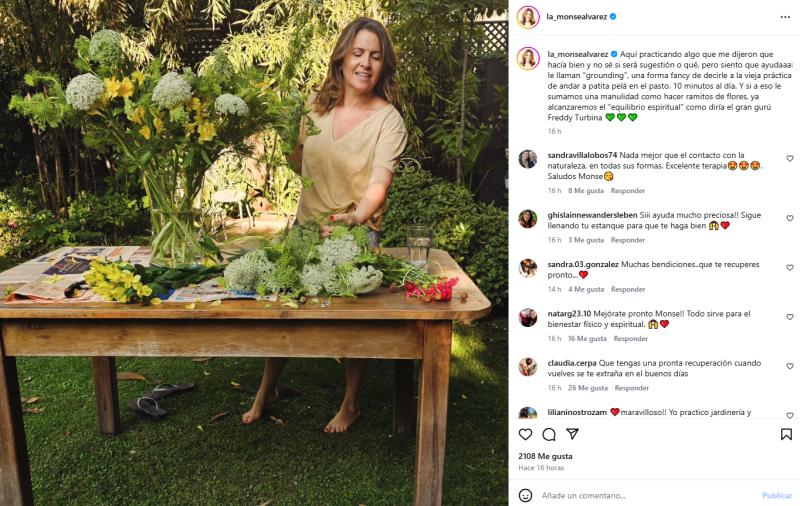 Monserrat Álvarez, conocida animadora chilena | Instagram