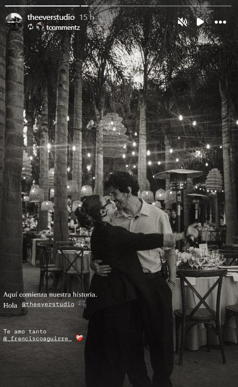 Teresita Commentz junto a Francisco Aguirre - Instagram