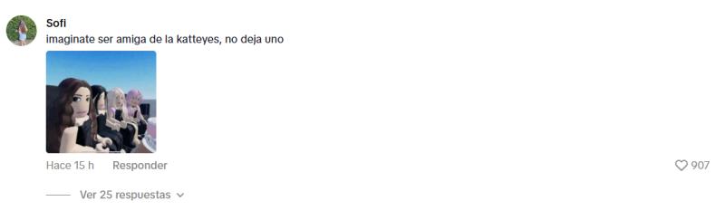 Comentarios en el video de Martín White - Tiktok